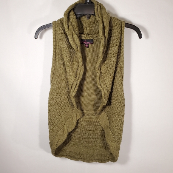 Takeout Women's Sleeveless Open Sweater Vest XS - Picture 2 of 12